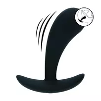 Levelz by Shots LEVELZ Plug S Black - Rechargeable Silicone Anal Plug