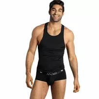 ANAIS MEN Petrol Top XL - Classic Sleeveless Microfiber Shirt
