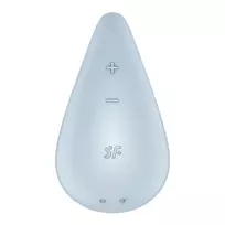 Satisfyer Satisfyer Dew Drop Blue - Compact Dual-Motor Lay-On Massager