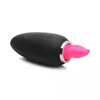 XR Brands XR Brands Lickgasm Mini Pink - 10-Mode Suction & Licking Device