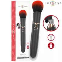 INTENSE HIGH TECH INTENSE Emilia Heated Vibrating Brush 16 cm - 10 Modes, USB Rechargeable