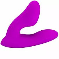 PRETTY LOVE Pretty Love Melvin Intimate Dual Motor Silicone Device with Remote, Pink