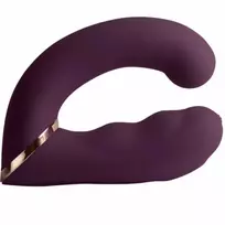 Rocks-Off Gemini Dual Motor Intimate Massager Purple Flexible 192mm