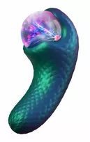 Temptasia Temptasia Enchanted Serpent Dual Motor Vibrator with Plasma Light Show