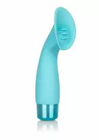 CALEXOTICS Eden Climaxer Curved Silicone Massager 10-Function Waterproof Pink