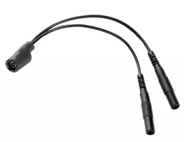 Mystim Circular Connector Adapter 2mm - Universal Compatibility Cable