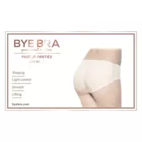 Bye Bra Bye Bra Low Waist Padded Panties S Nude - Shaping Underwear