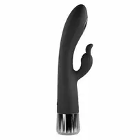 Evolved Evolved Heat Up & Chill Dual Motor Intimate System Black Silicone