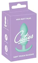 Cuties Cuties Green Silicone Mini Plug - Compact, Flexible, Silk Touch Finish