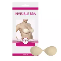 Bye Bra Bye Bra Invisible Bra Cup D Nude - Reusable Adhesive Support
