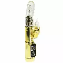 BAILE BAILE Rabbit Siberia Passion Gold Multi-Function Rotating Massager