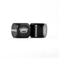 Touché by Shots Shots Passionate Love Dice - Interactive Couples Game Set, Multicolor