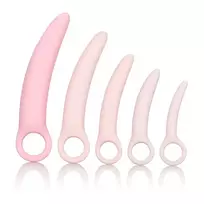 Inspire CalExotics Inspire Silicone Dilator Set 5-Piece Ergonomic Pastel Pink