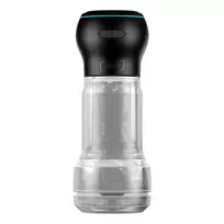 Kiiroo Kiiroo Feel Crystal Pocket Intimate Device + PowerBlow Black Set