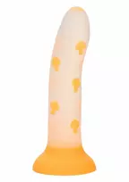 CALEXOTICS Glow Stick Mushroom Silicone Intimate Device Glow-in-the-Dark Suction Cup