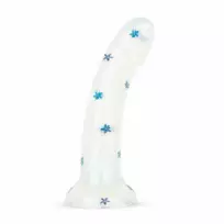 Easytoys Blossom Bliss Intimate Machine Blue Glitter 19cm by Dildo Collection
