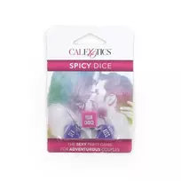 CALEXOTICS Spicy Dice Adult Game - Creative Couple’s Activity Set, 3 Pieces