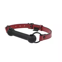 Sportsheets Sportsheets Saffron Silicone Bit Gag Adjustable Vegan Leather Strap