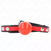 KINK KINK Model 4 Soft TPE Ball Gag 4cm - Adjustable Strap 37-52cm Black