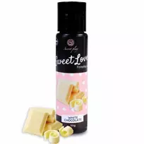 SECRETPLAY Secret Play Gel Sweet Love White Chocolate 60ml - Edible Water-Based Formula