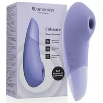 WOMANIZER Womanizer Enhance Lilac Intimate Air & Vibration Device, Waterproof, 158 mm