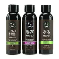 Earthly body Earthly Body Massage Oil Gift Set Trio 3x30ml Hemp & Essential Oils