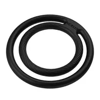 Nexus Nexus Double Enduro Silicone Dual Support Ring Black Universal