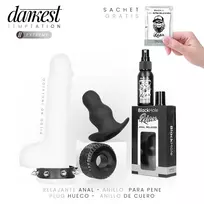 DARKEST TEMPATION Addicted Toys Darkest Temptation 2 Extreme Intimate Set Size M Black