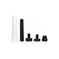XR Brands CleanStream Travel Water Bottle Hygiene Adapter Set 5-Piece Silicone Kit
