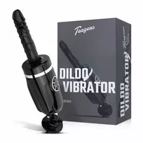 Teazers Teazers Thrusting Silicone Intimate Machine with Suction Cup Black 23cm