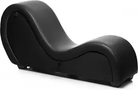XR Brands Kink Chaise Lounge - Modern Adjustable Positioning Chair with Cushions
