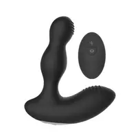 ElectroShock by Shots Shots ElectroShock Prostate Massager Black Dual Motor Silicone Remote
