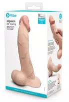B-vibe b-Vibe Slipskin 10" Curved Model Silicone Flexible with Suction Cup