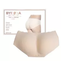 Bye Bra Bye Bra Padded Panties Low Waist Nude M - Shaping Underwear