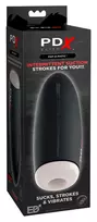 PDX PDX Elite Fap-O-Matic Intimate Machine with Suction & Vibration, Black