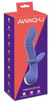 AwaQ.u You2Toys AWAQ.U Vibrator 2 Purple Dual Motor Silicone Massager 21.6cm