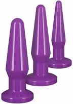 TOYJOY TOYJOY Best Butt Buddies Set - 3-Piece TPE Anal Plug Collection