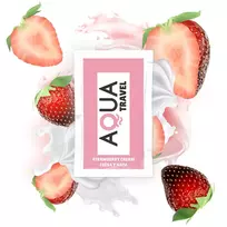 AQUA TRAVEL AQUA Travel Water-Based Lubricant Strawberry Cream 6ml Pocket Sachet