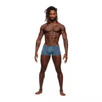 Male Power Mini Short XL Blue - Low Waist Modern Fit Underwear