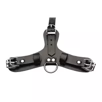 XR Brands Pup Puppy Play Mask with Breathable Removable Ball Gag