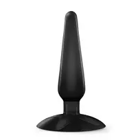 Crushious Crushious Jolly Anal Plug Black - Compact Silicone Model with Suction Cup