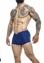 Justin+Simon Classic Boxer Chlorine-Resistant Underwear Black M