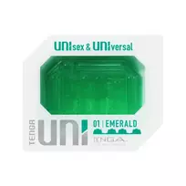 Tenga Tenga UNI Emerald Versatile Stretchable Sleeve, Soft Material, Eco Case