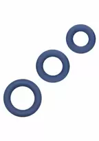 CALEXOTICS CalExotics Link Up Ultra Soft Elite Set - 3-Piece Silicone Ring Kit
