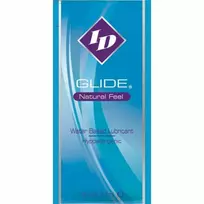 ID Lubricants ID Glide Water-Based Lubricant 7.5 ml - Ultra-Smooth Formula, Mini Pack