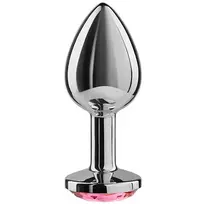 SECRETPLAY Secret Play Aluminum Intimate Plug Fuchsia 7 cm - Polished Finish