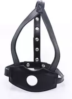XR Brands Master Series Face Fuk II Adjustable Face Harness with Dildo Attachment
