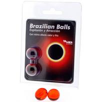 Braziliški kamuoliukai Taloka Hot & Cold Effect, 2 vnt.