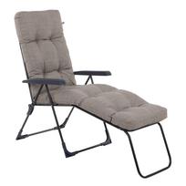 Lauko gultas Dajar Tulon Patio H024-04PB, smėlio sp., 144 cm x 58 cm x 102 cm
