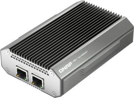 Karta sieciowa Qnap QNAP QNA-UC10G2T - adapter sieciowy - USB4 / Thunderbolt 4 - 10Gb Ethernet x 2 | QNA-UC10G2T | 4711103086575